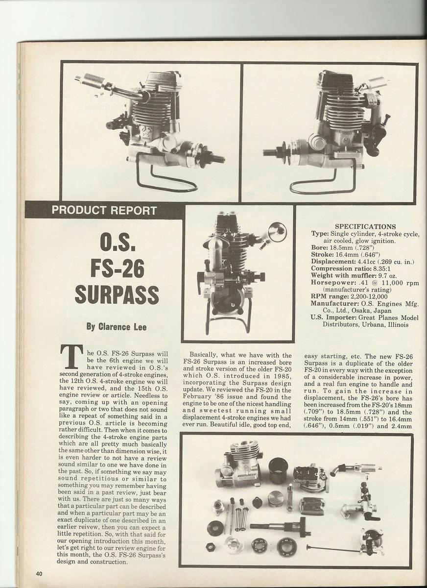 OS FS-26 Surpass